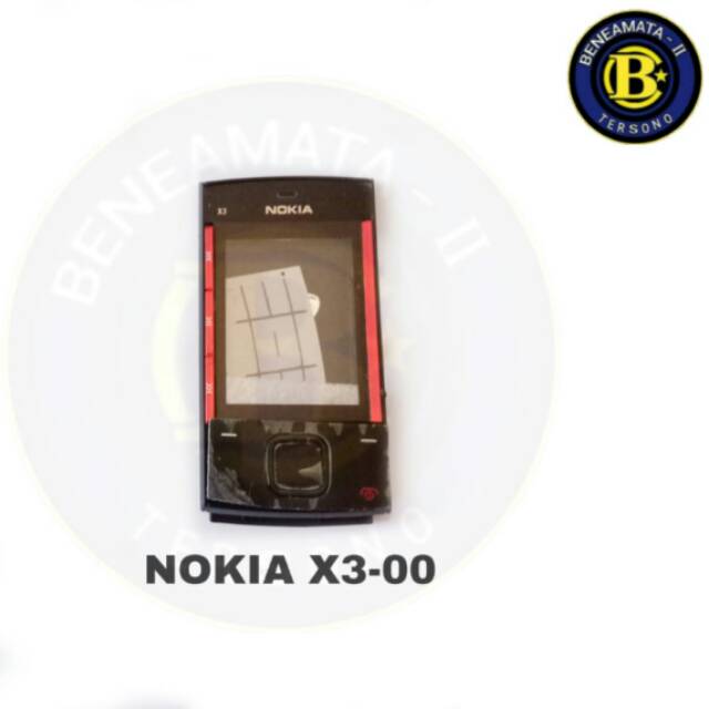 CASING NOKIA X3 X3-00 NOKIA X3 00 ORIGINAL TUTUP DEPAN BELAKANG