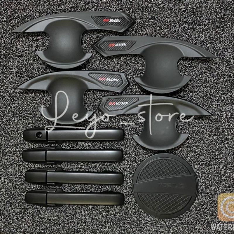 Mobilio Paket Mangkok Outer Handle Tank Cover hitam black dop RS