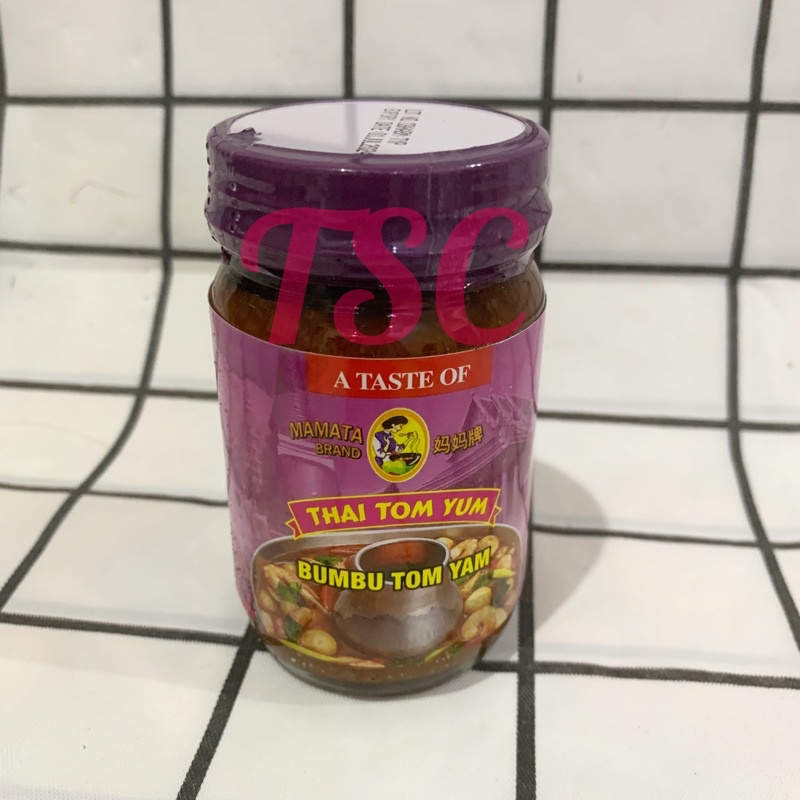 

Mamata Thai Tom Yum Bumbu Tom Yam 114gr Mamata Tomyam Thailand Mamata Tom Yum