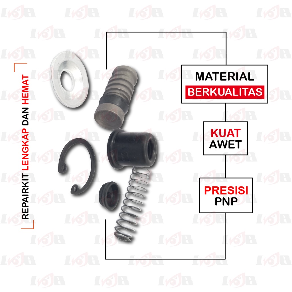 Master Rem Cylinder Repair Kit Jupiter MX New 5PO Master Kit Set Cakram Belakang