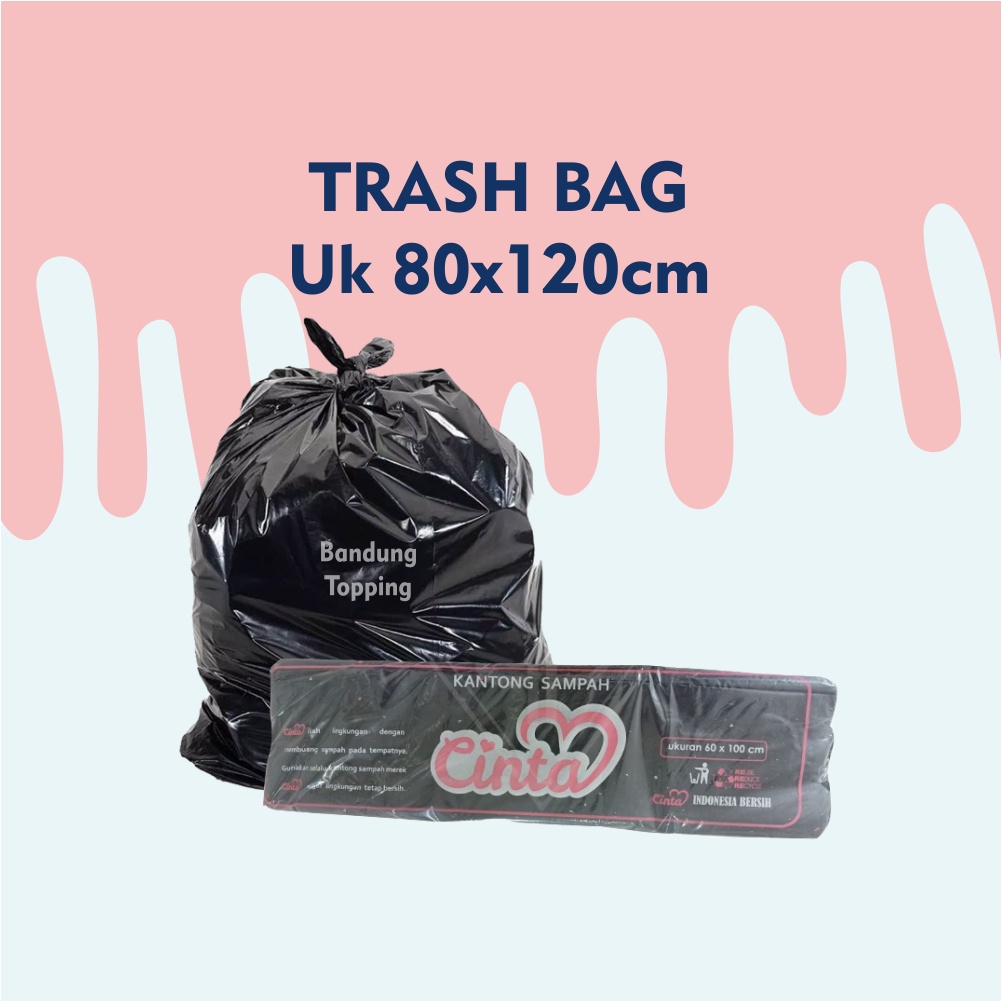 Trash Bag / Kantong Plastik / Kantong Sampah 80x120cm