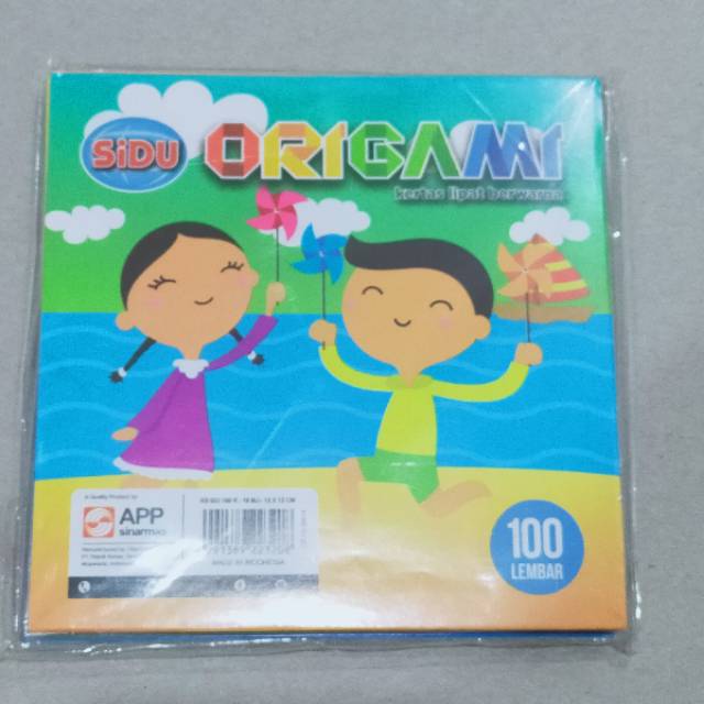 Kertas Lipat Origami Sidu 12 x 12 (100 Lembar)