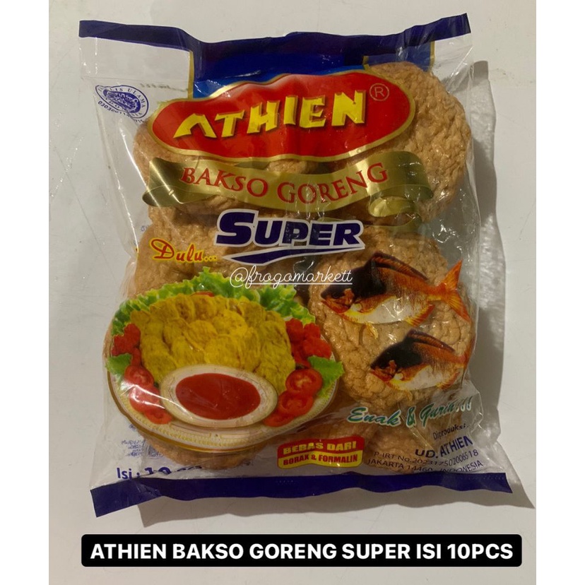 Empiang Athien Baso Goreng Gepeng Super Isi 10pcs