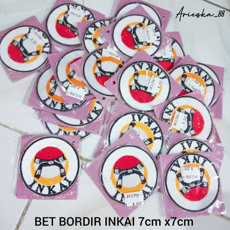 BET BORDIR INKAI | Logo inkai bordiran