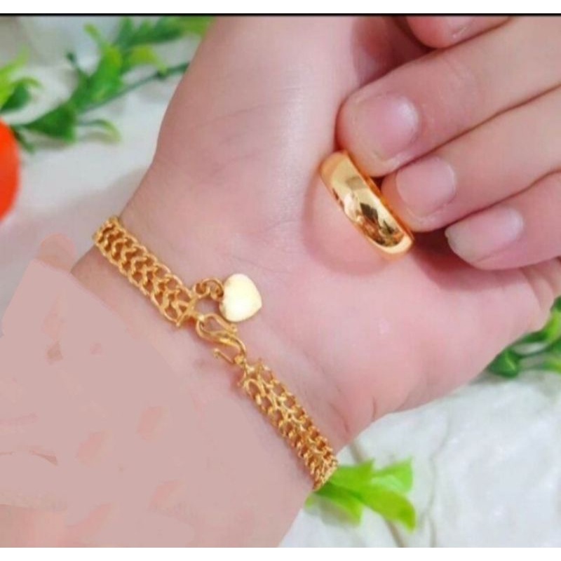 GELANG TANGAN TIKAR FREE CINCIN COIN TERLARIS