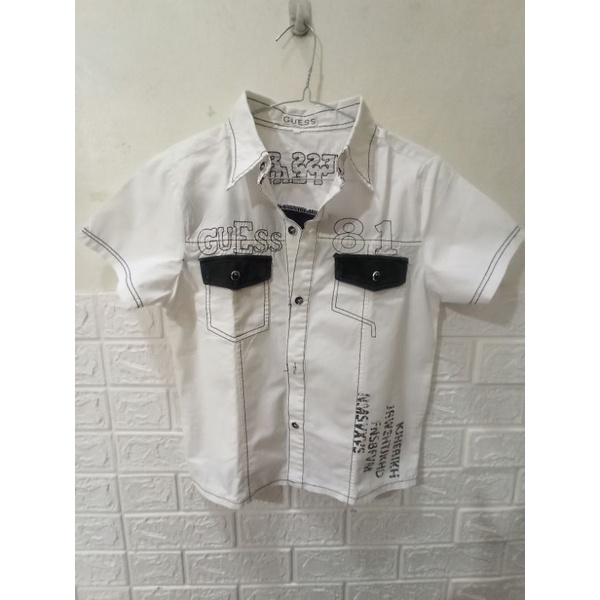 KEMEJA ANAK GUESS PRELOVED