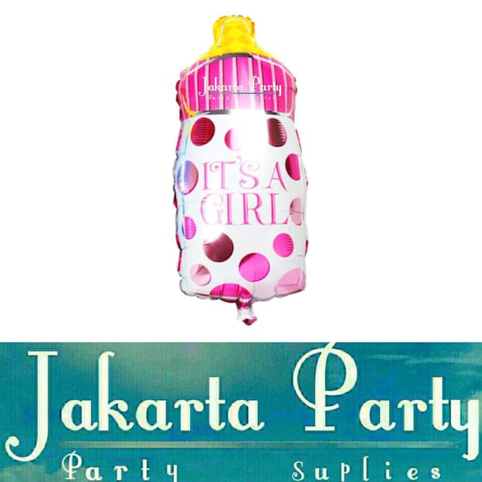 Balon Dot Baby Mini / Balon Botol Susu Mini / Balon Baby Shower