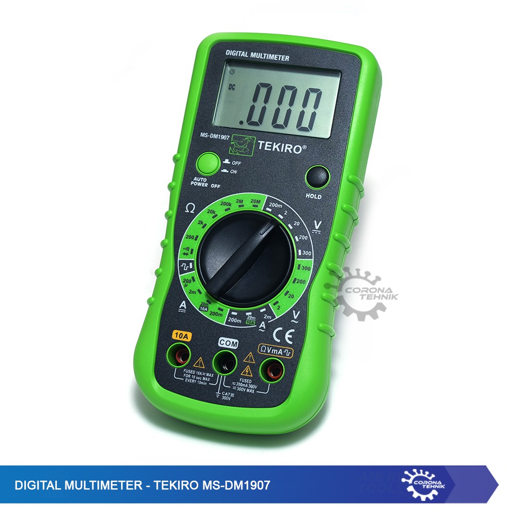 Digital Multimeter - Tekiro MS-DM1907