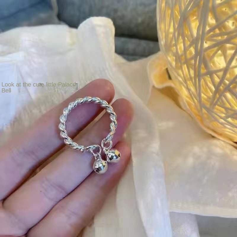 Cincin Jari Telunjuk Model Terbuka Dapat Disesuaikan Gaya Korea