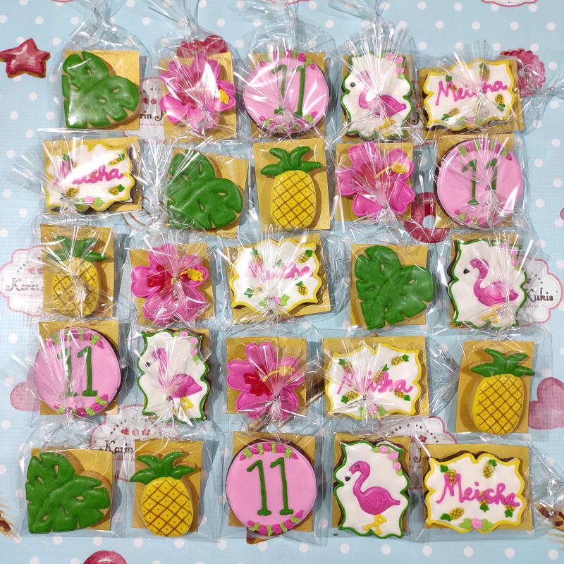 

KUKIS HIAS, KUKIS KARAKTER SATUAN TEMA TROPICAL (minimal 10pcs)