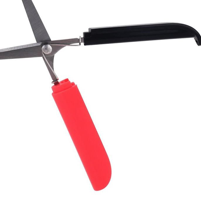 

TERLAKU.! DELI GUNTING SAFETY SCISSORS PORTABLE MINI STATIONERY OFFICE STAINLESS STEEL PROMO