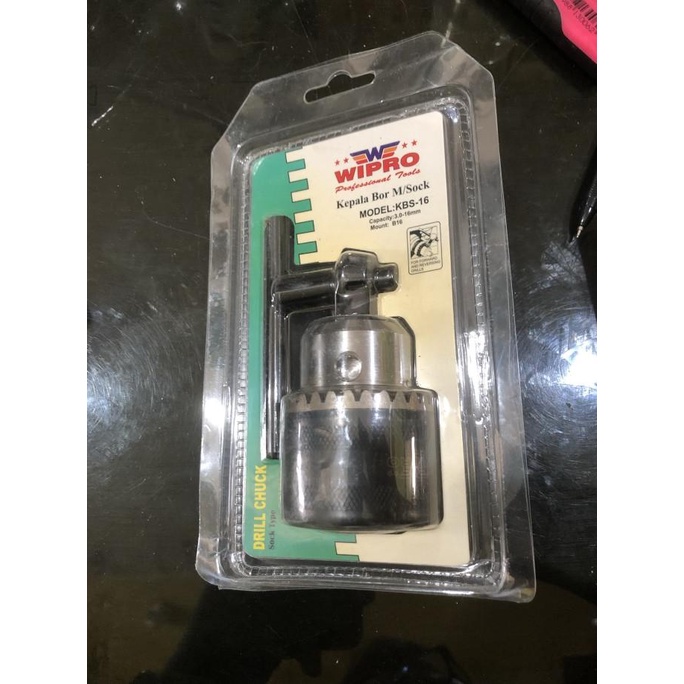 Kepala Bor Duduk Wipro 16Mm B16 ( Cones / Sok ) 3-16Mm