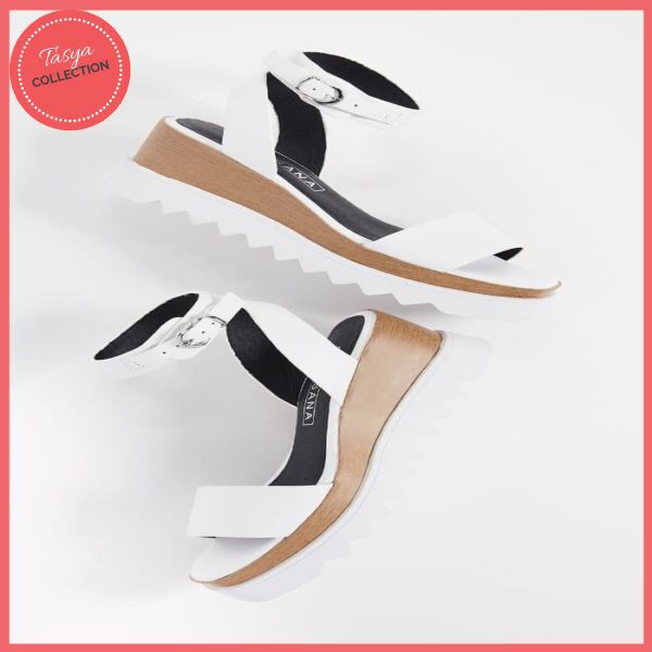 Sandal Wedges Wanita RACHEL Wedges Tali Sol Docmart
