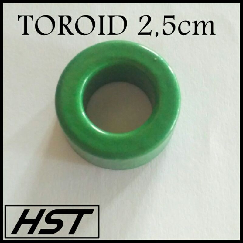 toroid hijau 2,5cm