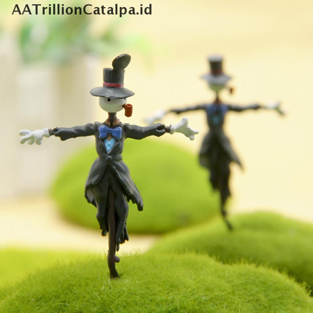 1pc Action Figure Studio Ghibli Howl Kakashi no Kabu Bergerak Untuk Dekorasi Taman