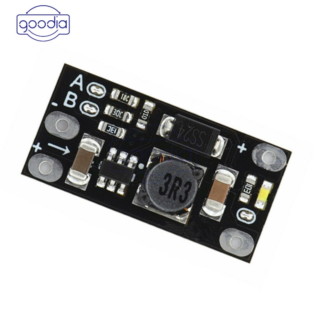 Modul Konverter Regulator Tegangan Step Up Mini Dc-Dc 3v 3.3v 3.7v 5v 9v Ke 12v