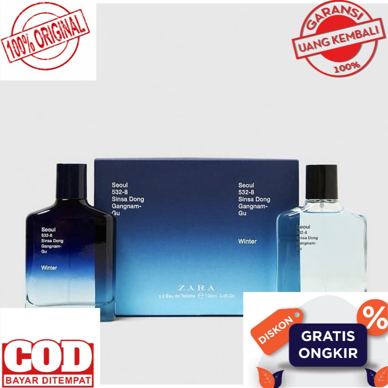 Paket Promo Zara Seoul Winter Dan Zara Seoul 100 ml