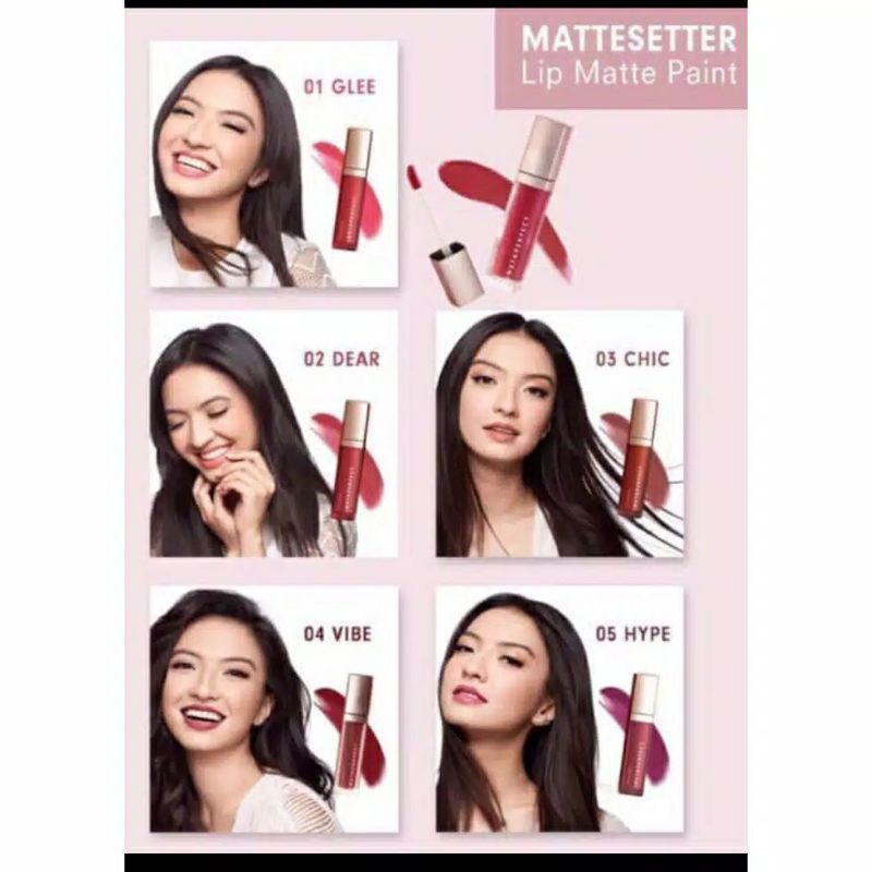 WARDAH INSTAPERFECT MATTESETTER LIP MATTE PAINT