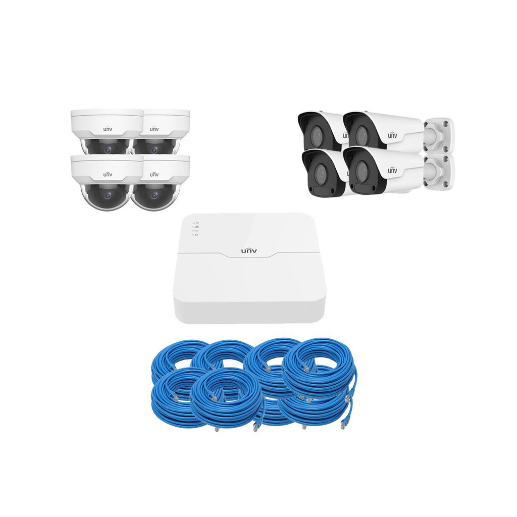 Paket CCTV 8 Channel UNV - No HDD