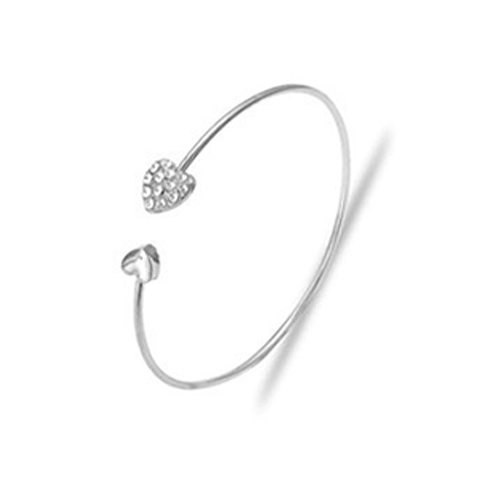 ★ Cayman ★ Gelang Magnetic Wanita Titanium Bangle Korea Bracelet Jewelry Men Women jew20-Lovediamond Silver