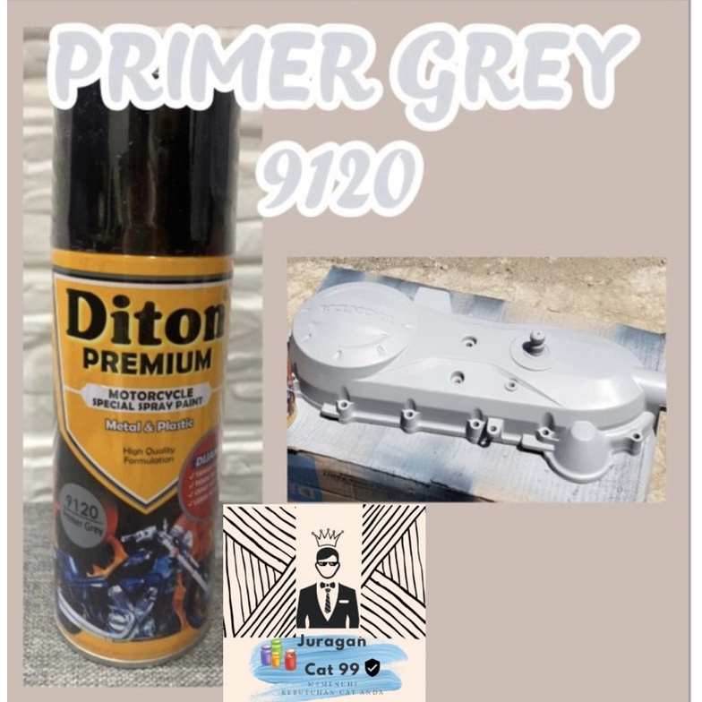 DITON PREMIUM CAT DASAR 9120 PRIMER GREY dasaran EPOXY POXY 400CC