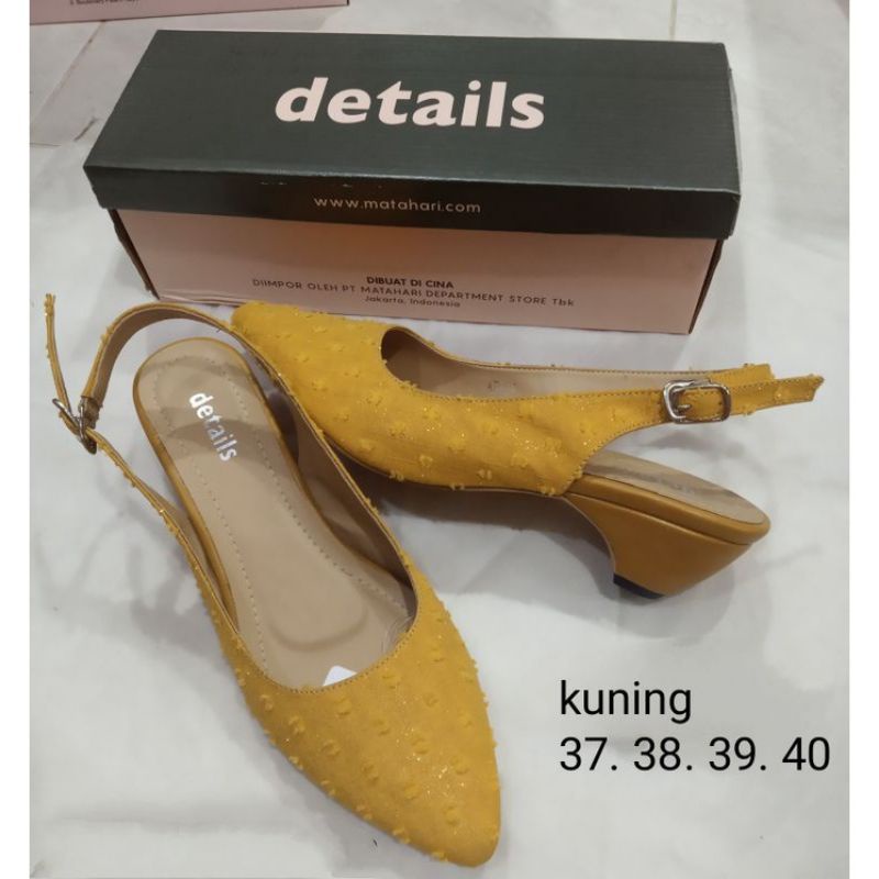 SANDAL Heels Details Wanita Branded Mall Murah
