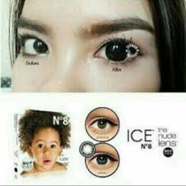 Softlens Ice N8 / Ice no 8 / Baby Eyes Softlen