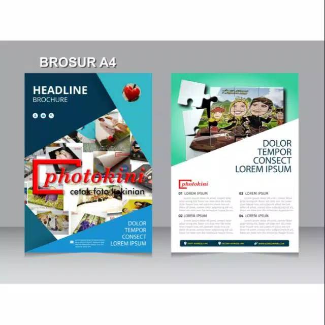 CETAK BROSUR/PAMFLET/FLYER (A7, A6, A5, A4)