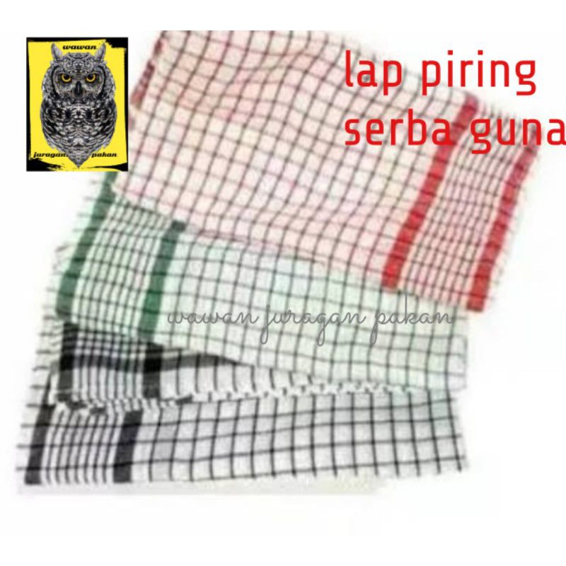serbet, lap meja, lap piring
