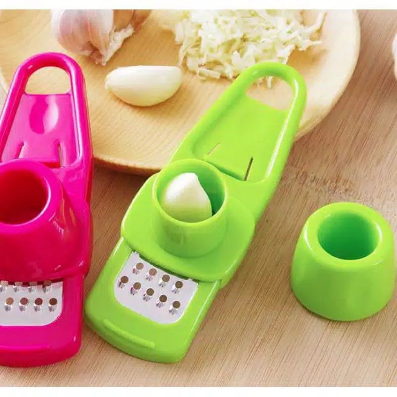 Parutan alat geprek cacah bawang putih garlic peeler