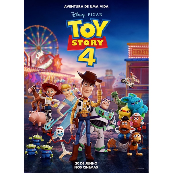 Kaset DVD Toy Story 4 (2019)