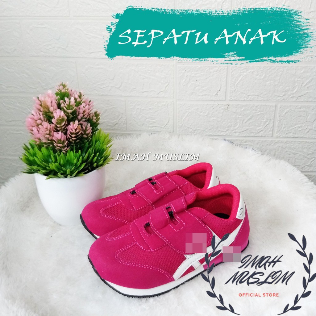 Sepatu Anak Sport Untuk Anak Usia 4 sampai 9 Tahun Pria dan Wanita Dengan Perekat Simple Murah