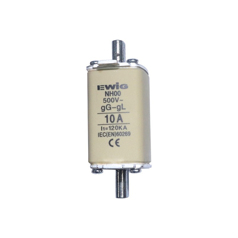 EELIC FUE-NH00C500V NH00C Sekering NH FUSE 500V gG-gL 10A Dengan Standart Internasional IEC(EN)60269