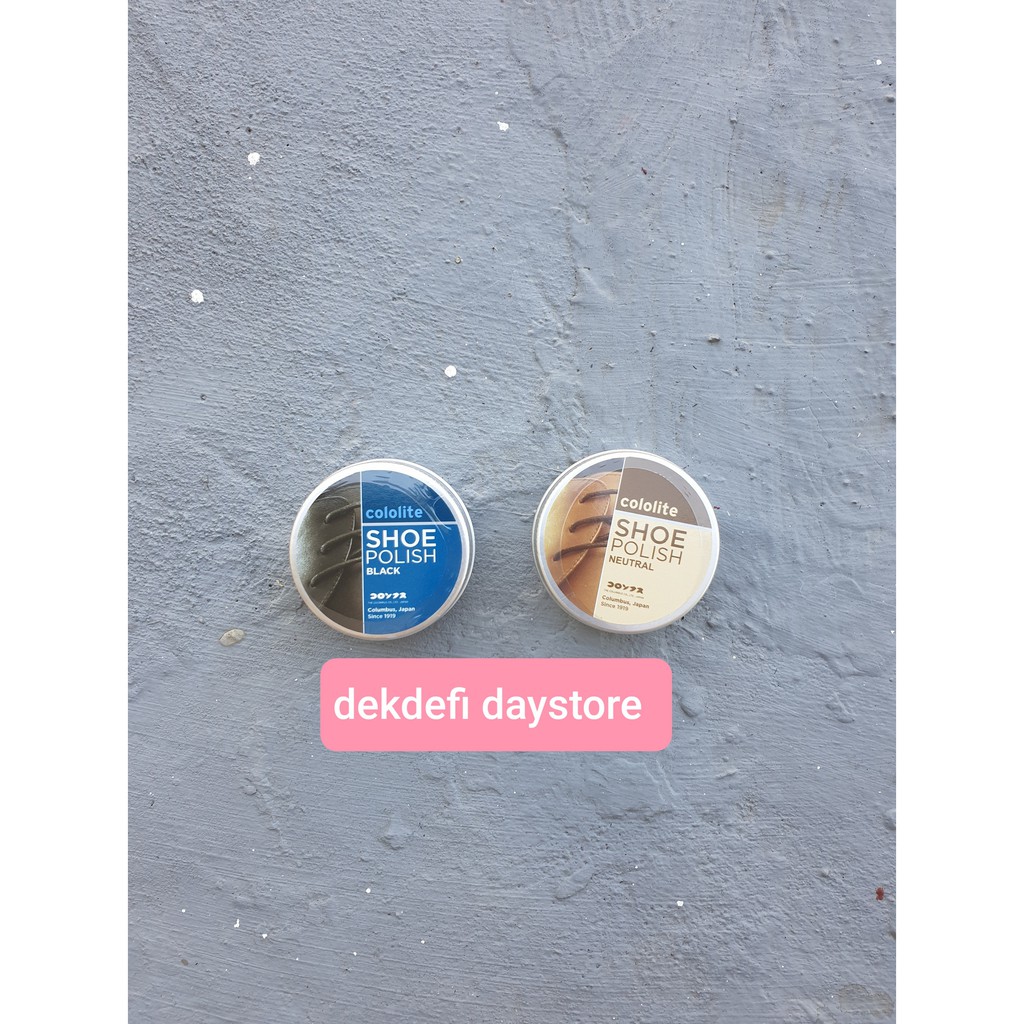 cololite shoe polish || semir sepatu
