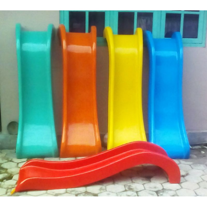 MAINAN PEROSOTAN ANAK FIBER 1,5 METER BEST QUALITY MURAH PROSOTAN ANAK DINO SELUNCURAN | WHALE SLIDE