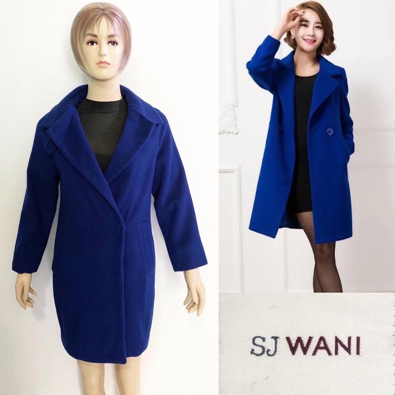 SJ Wani Blue wool coat / jacket jaket