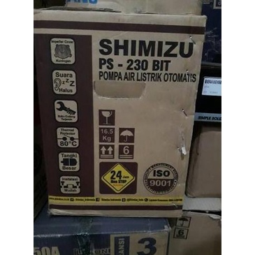 SHIMIZU PS 230 BIT. pompa air 200 watt