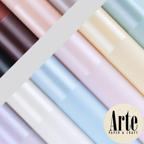 

✫ 20 Lembar List Frame Bingkai Glossy Kertas Buket Korea Bunga Flower Wrapping Paper Kado Arte Grosir Jakarta P.PPQ ۝