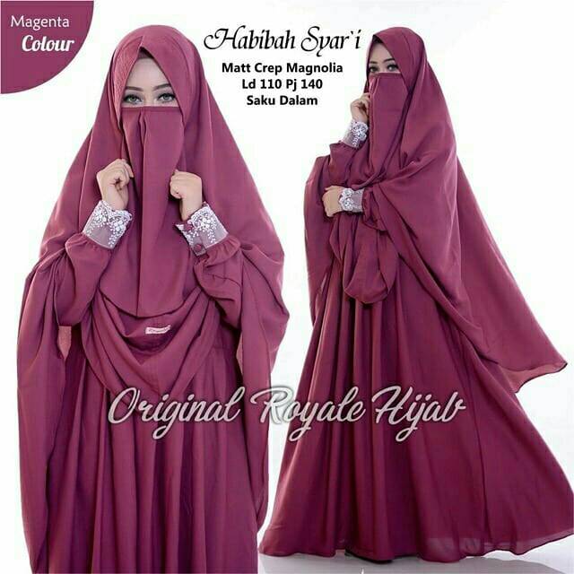 GAMIS SYARI ANNAJAH CAPUCCINO 900GR 110 140 ALLSIZE GAMIS SYARI BUSUI CADAR CREPE HQ POLOS MURAH I.