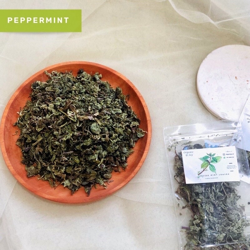 

1kg grosir teh daun mint / mint tea leaves (pure mint)