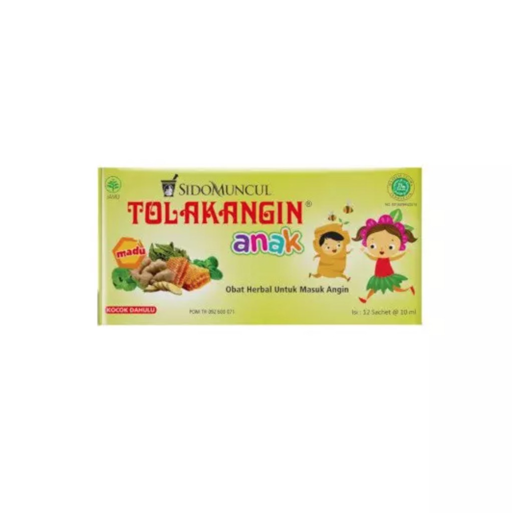 

Sido Muncul Jamu Tolak Angin Anak Madu 10ml 12 Sachet Obat Herbal Terstandar Untuk Masuk Angin