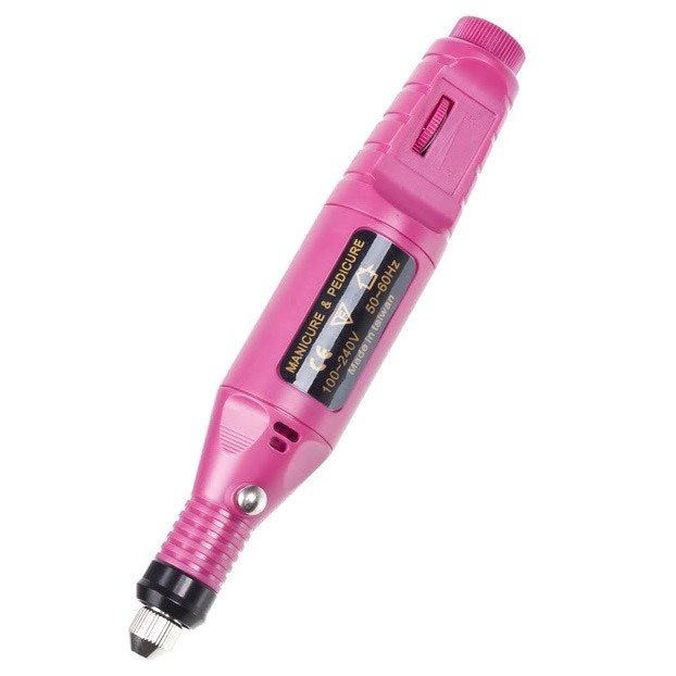 Electric Nail Drill Gerinda Mini Manicure Pedicure Alat ukir Kuku Kayu