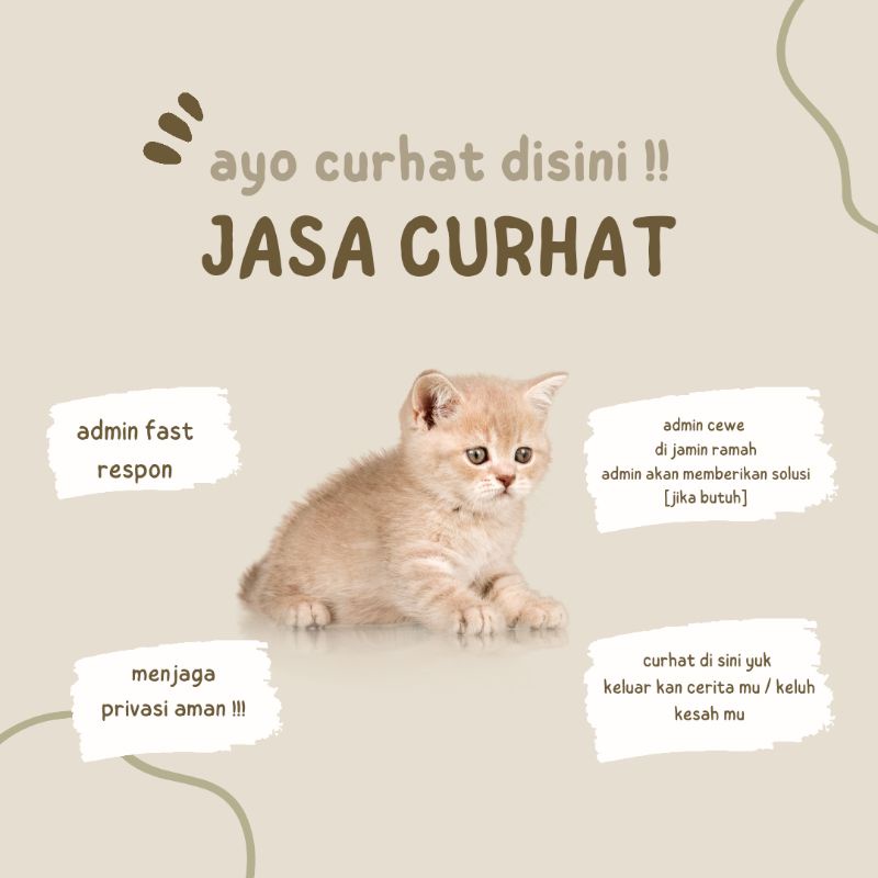 

JASA CURHAT [admin cewe , menjaga privasi 100%]