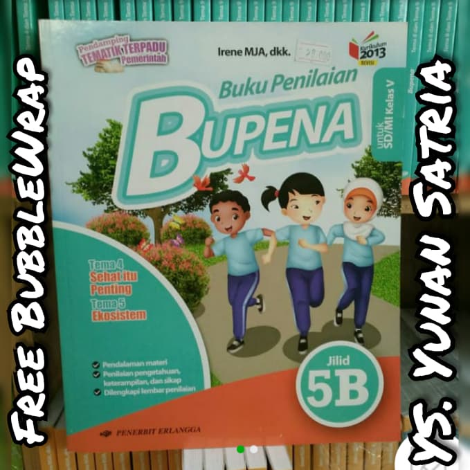 

❤BISA COD❤ Buku BUPENA jilid 5B Kelas 5 SD kurikulum 2013