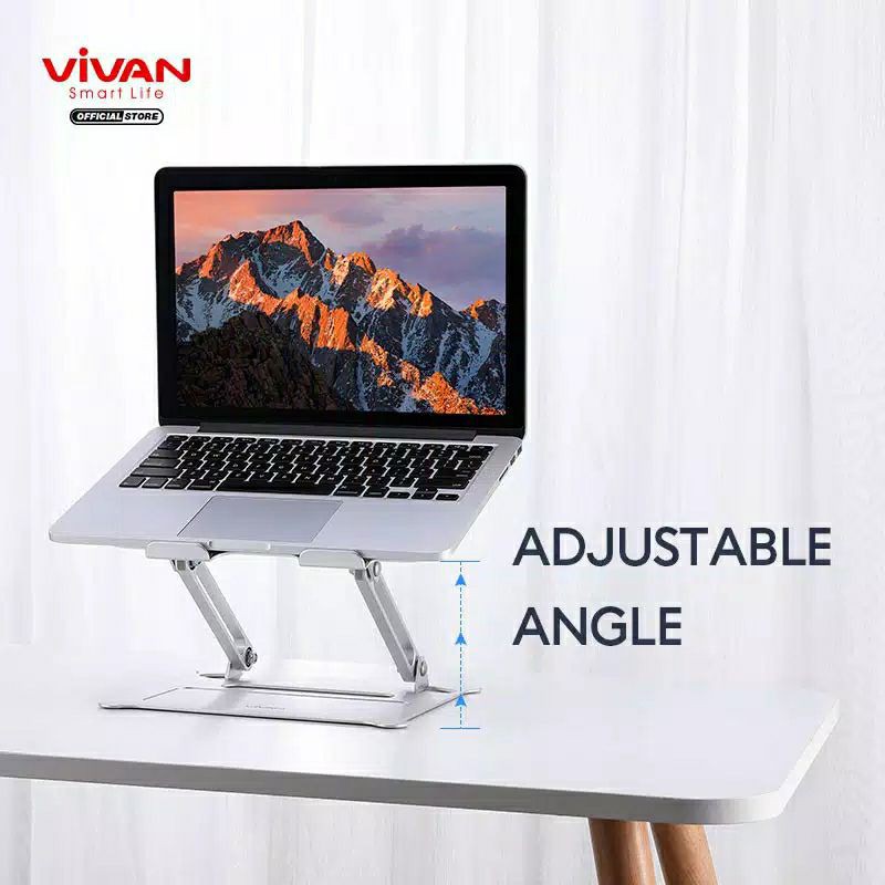 Vivan VLS01 Alluminium Alloy Liftable and Foldable Laptop Cooling Stand