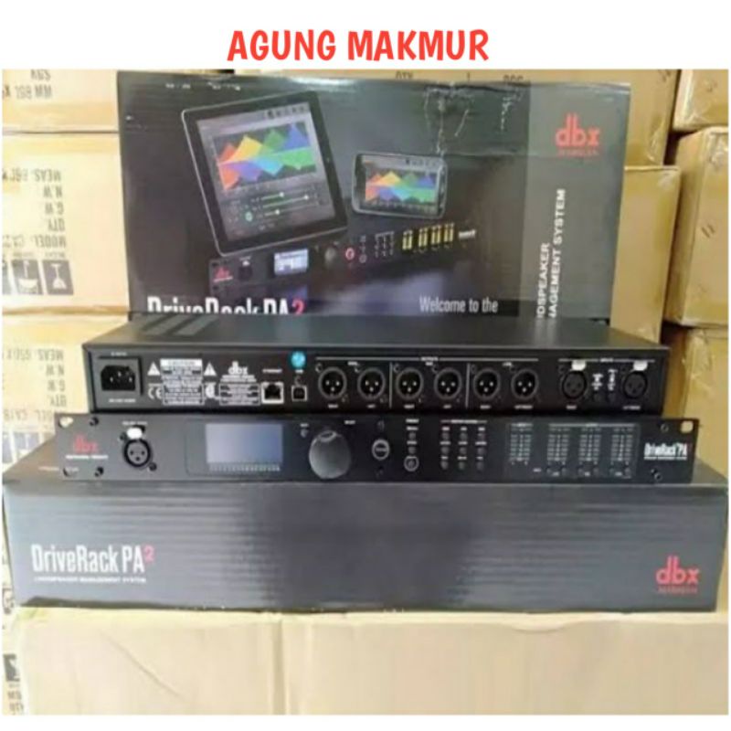 SPEAKER MANAGEMENT DBX PA2 DRIVERACK PA2