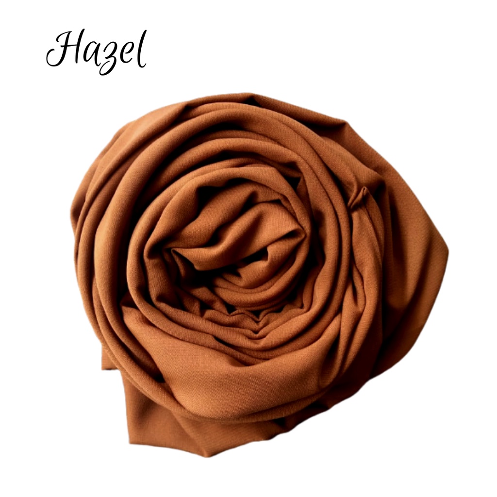pasmina Wolfis Ukuran Panjang 200x75cm Jilbab Hijab Kerudung Pashmina jumbo premium-HAZEL