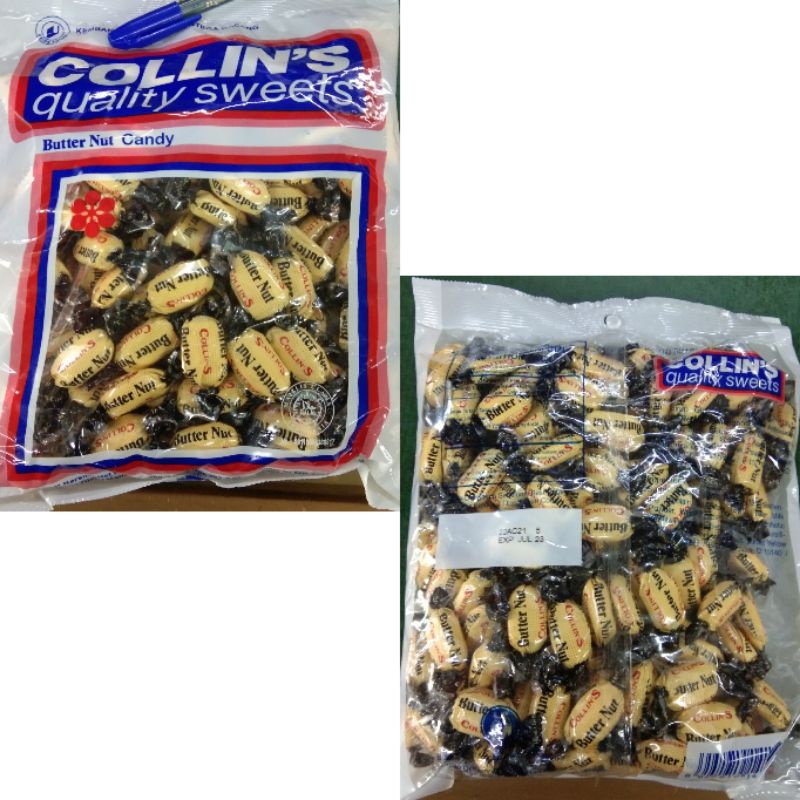 

Butter Nut Candy Collin's / Permen Kacang / Permen Jadul / Kembang Gula Rasa Mentega Kacang