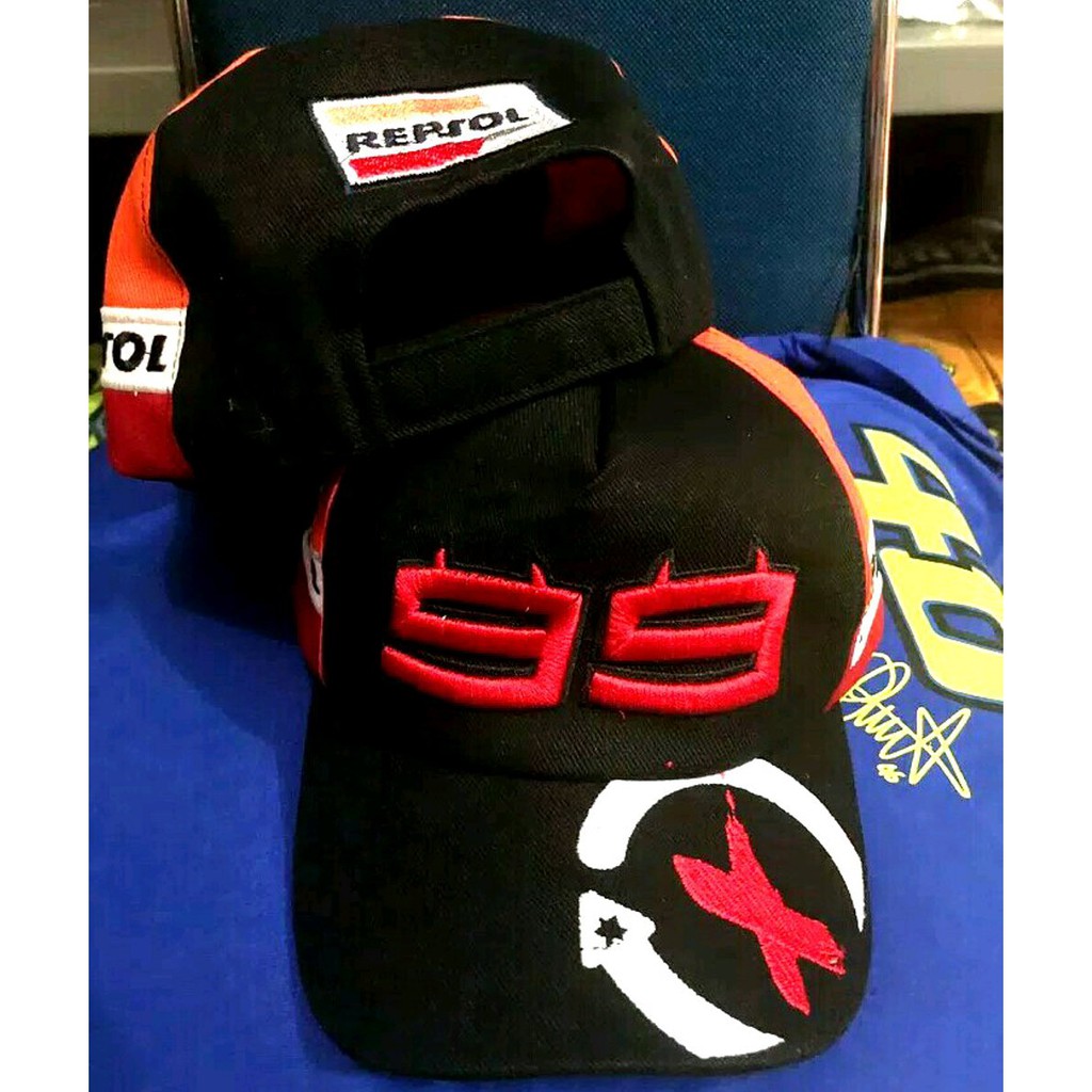 Topi Motogp Repsol Hitam Jorge Lorenzo