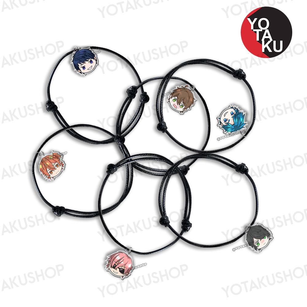 Gelang Yarichin Bitch Club Tali Single Charm Anime Fanmerch BC46 Seri 1 YOTAKUSHOP